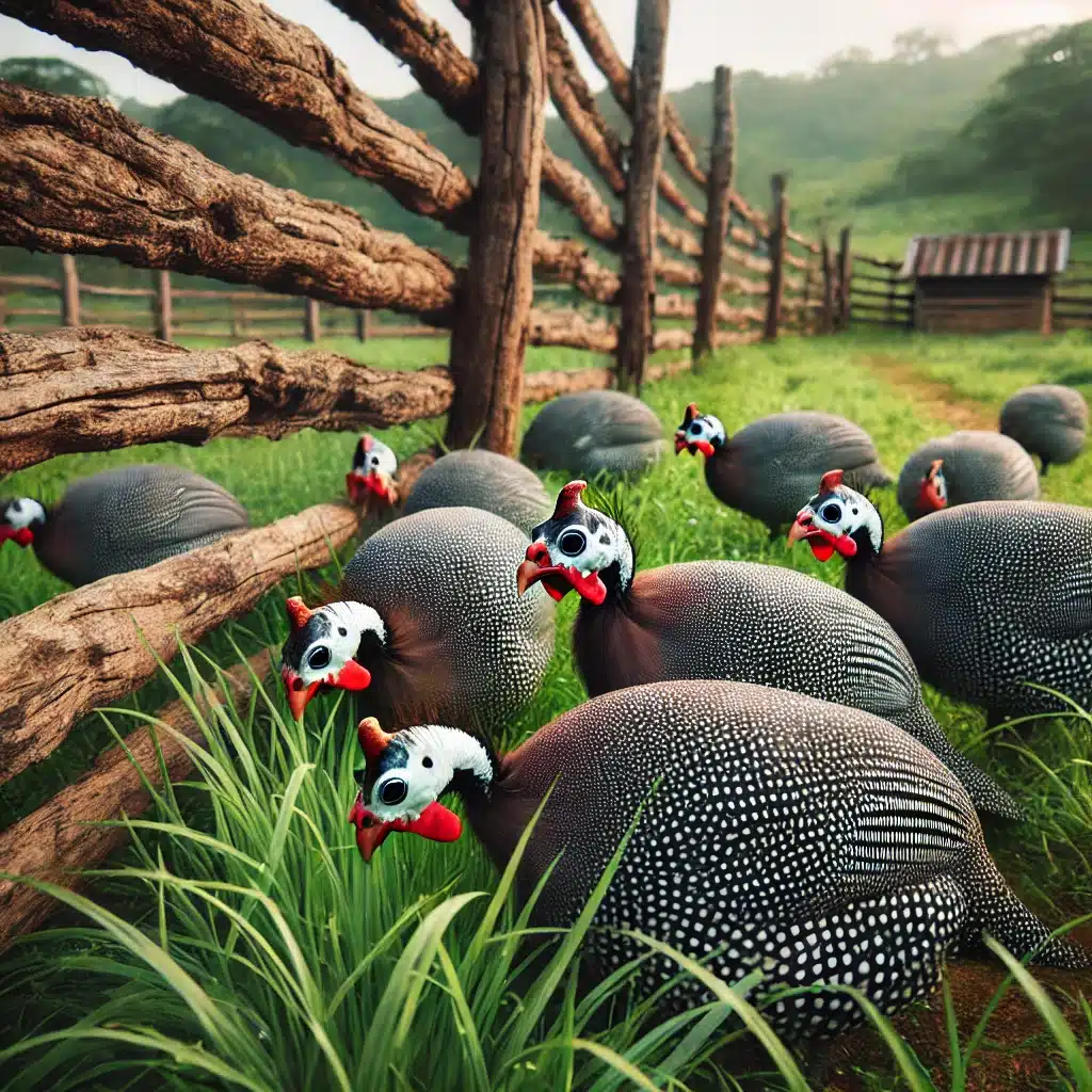 Características da Galinha da Angola