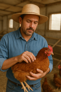 Carrapatos em Galinha