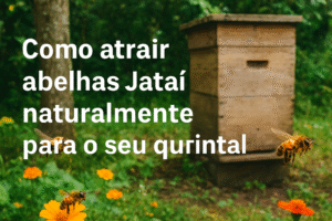 Como atrair abelhas Jataí