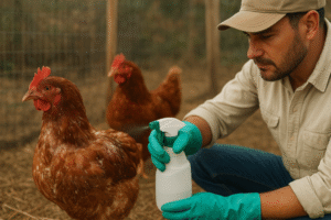 Bicho-de-Pé no Galinheiro