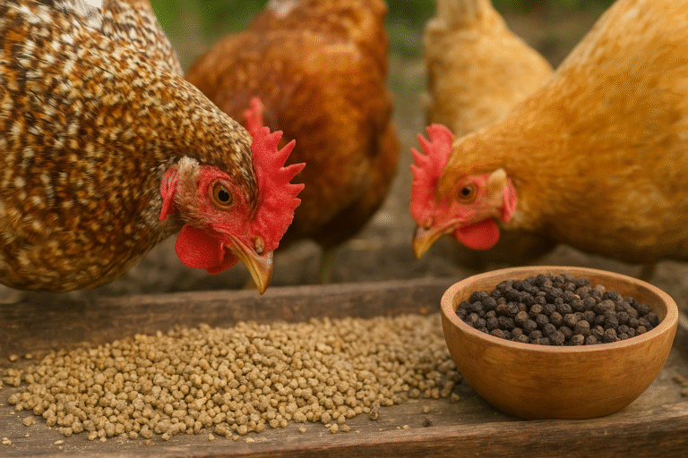 Pimenta do Reino para Galinhas